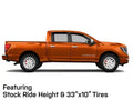 ~(58 lbs. 25X25X13)~ TRITON 22x10 6x135.00/6x139.70 CHROME PLATED GLOSS BLACK LIP (-13 mm)