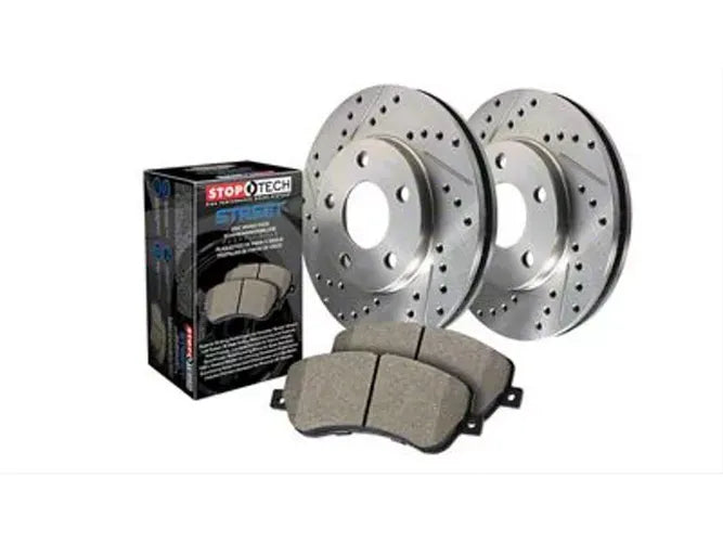 Sport Axle Pack; Drill/Slot Frt & RR