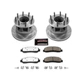 Power Stop 2012 Ford F-350 Super Duty Front Z23 Evolution Brake Kit