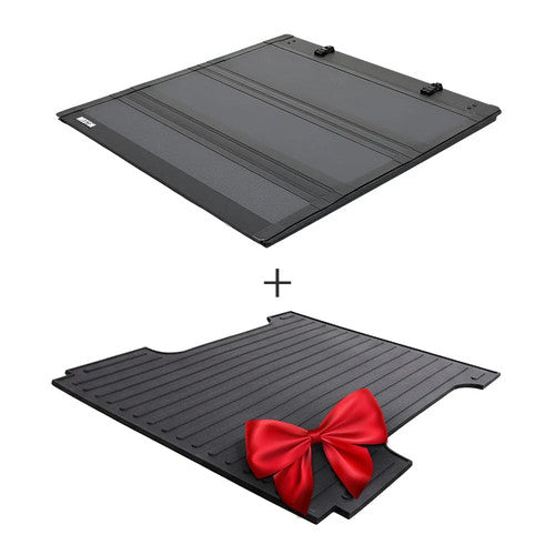 20C SILVERADO/SIERRA 2500/3500 HD 6.9 FT BED HARD FLUSH MOUNT TRI FOLD TONNEAU COVER