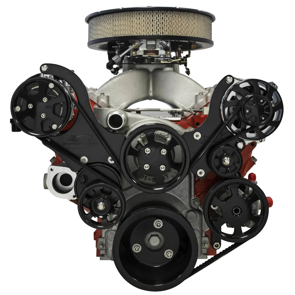 BBC Outward Mount Serpentine Pulley Kit