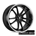 DELTA 22X10.5 5X112.00 GLOSS BLACK