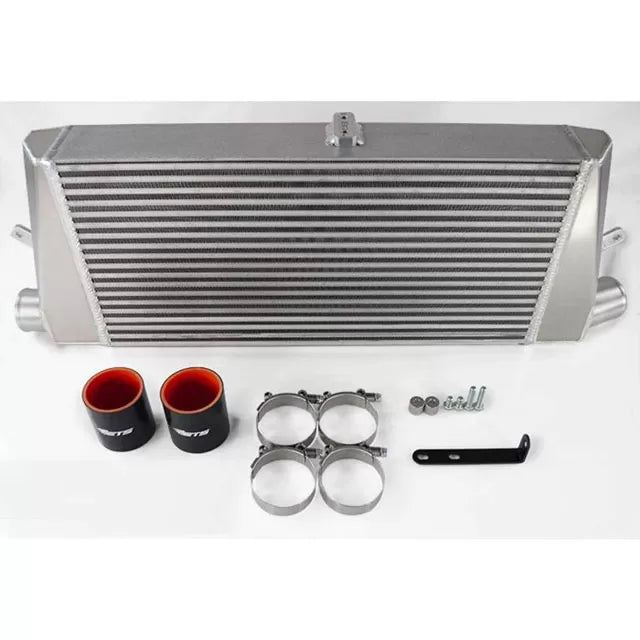 ETS Mitsubishi Evo 9 Intercooler 3.5in Wide Tank Silver With Stencil