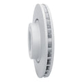 R1 Concepts Hi-Carbon Alloy GEOMET Coated Rotor - Drilled Fits Porsche 911