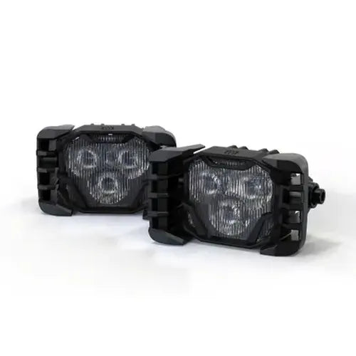 Morimoto 4Banger Fog Light Kit: 15-20 F150 (HXB White SAE Wide Beam)
