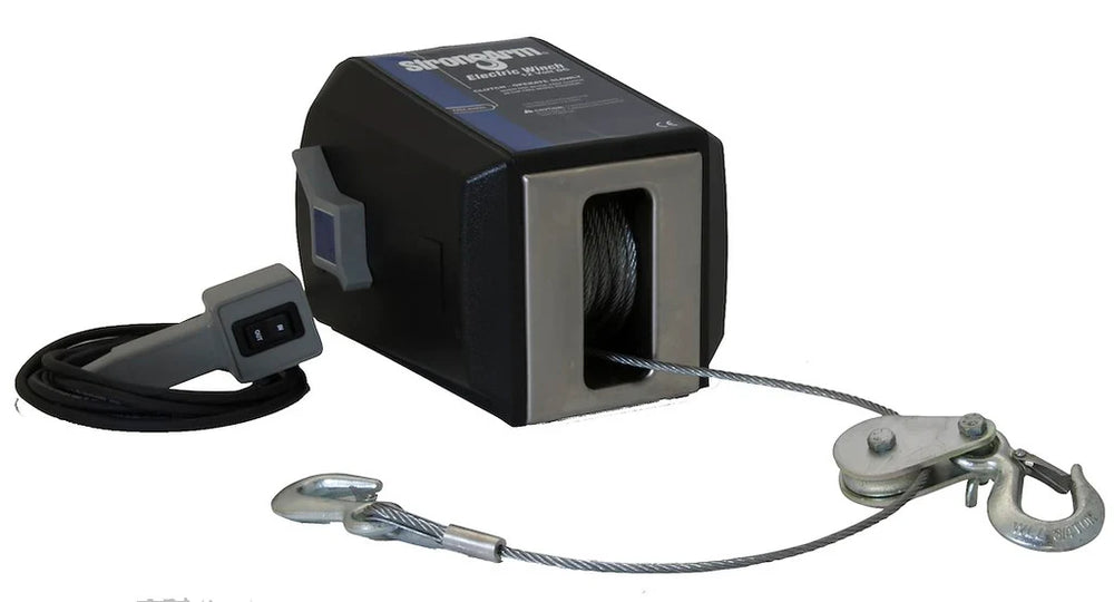 ELECTRIC WINCH W/12 VOLT DC MOTOR