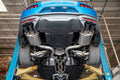 Corsa 2024+ Ford Mustang V8 5.0L 3in Axle-Back Exhaust System w/ Twin 4in Polished Straight Tips