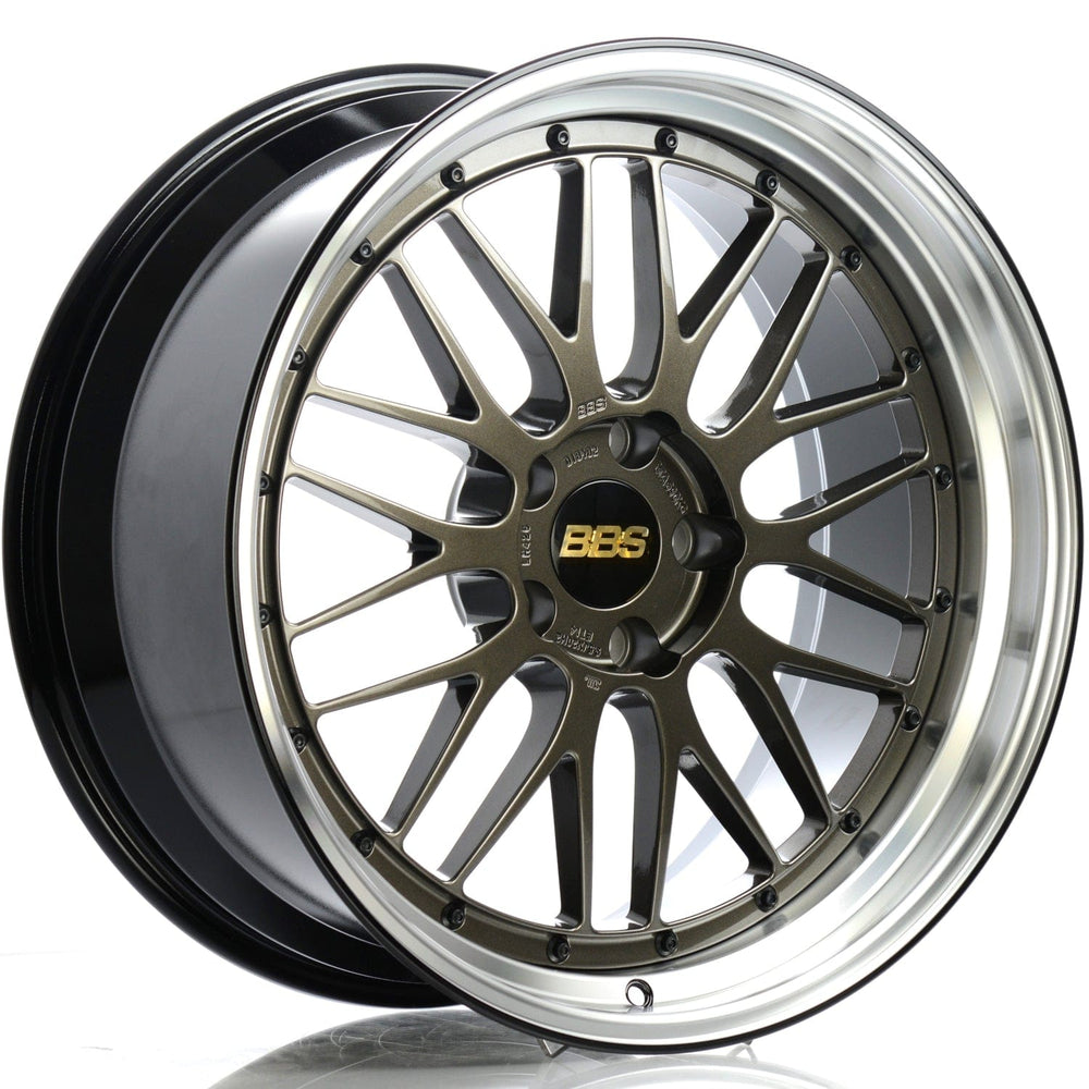 BBS black auto part