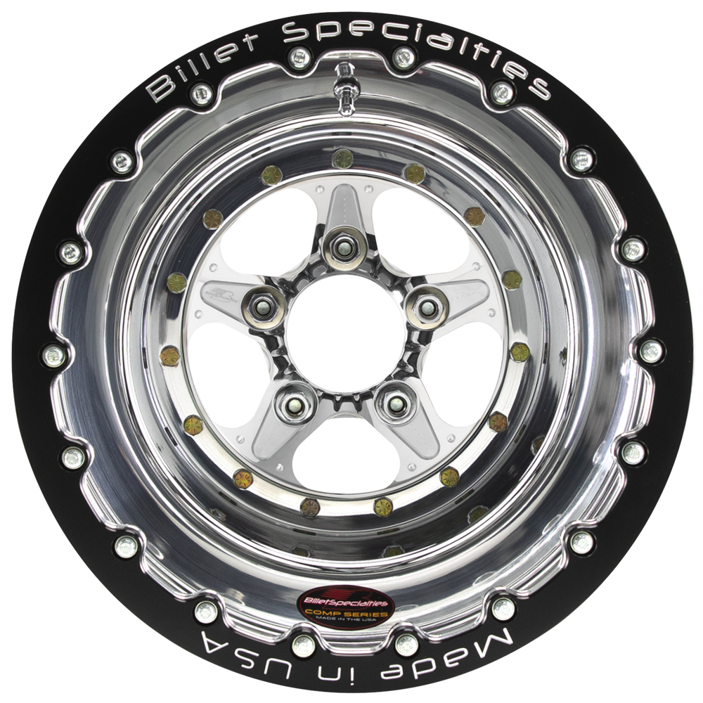 COMP 5 DBL 15X15 3.5' BS 65 BP BLK