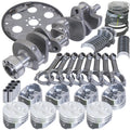 Eagle Chevy 350 1Pc 3.750in Crank 5.700in I-Beam Rod 4.060in Pistons 153 Tooth FP Balanced Assembly