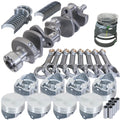 Eagle Chevy 350 1Pc 3.750in Crank 5.700in I-Beam Rod 4.060in Pistons 153 Tooth FP Balanced Assembly