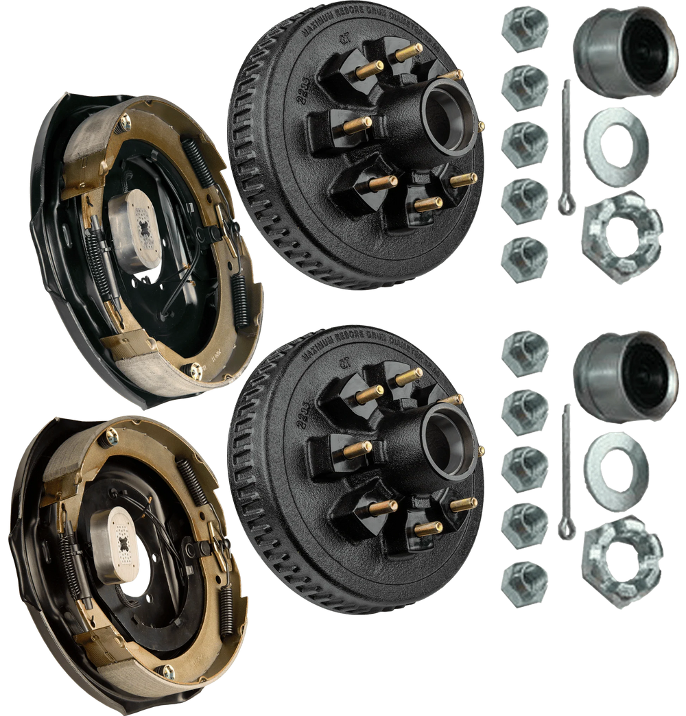 BRAKE & HUB KIT (2 SELF-ADJUSTING B
