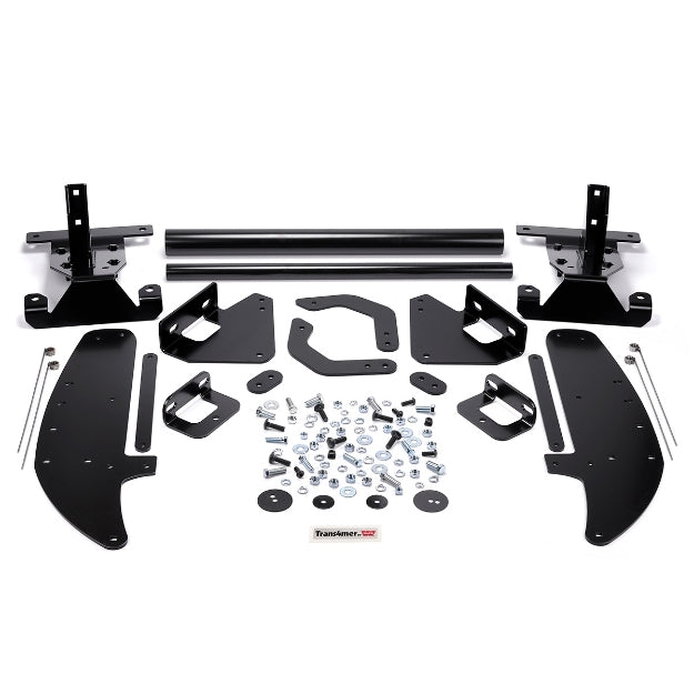 Grill Guard: 2006-2007 Dodge Pick Up Full Size 1/2 ton 2/4WD; Trans4mer Grille Guard; black