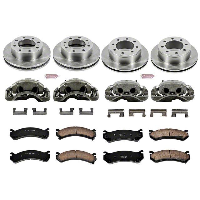 Power Stop 02-04 Chevrolet Avalanche 2500 Autospecialty Kit w/ Calipers - Front and Rear