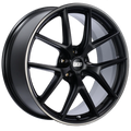 BBS black auto part