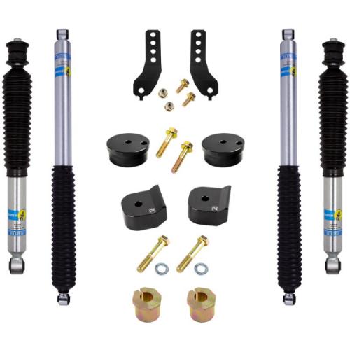 KRYPTONITE FORD SUPER DUTY F250 F350 STAGE 1 LEVELING KIT WITH BILSTEIN SHOCKS 2017-2023