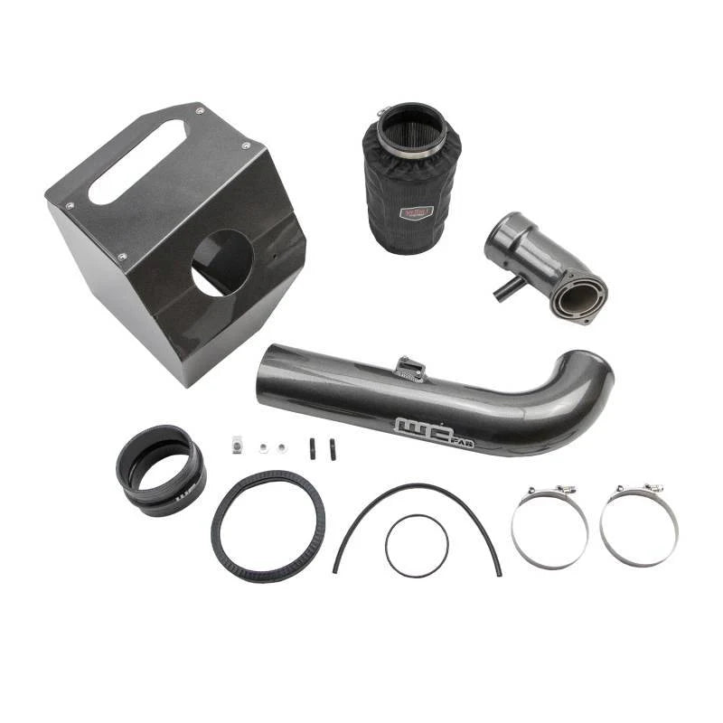 2017-2019 Duramax L5P 4in Stage 2 Intake Kit Fluorescent Orange