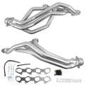 2009-2023 RAM 1500 HEMI 5.7L 1-3 4 LONG TUBE EXHAUST HEADERS - POLISHED SILVER CERAMIC