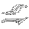 2009-2023 RAM 1500 HEMI 5.7L 1-3 4 LONG TUBE EXHAUST HEADERS - POLISHED SILVER CERAMIC