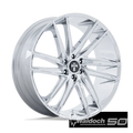 BLAZE 26X10 6X135 87 +30 CHROME