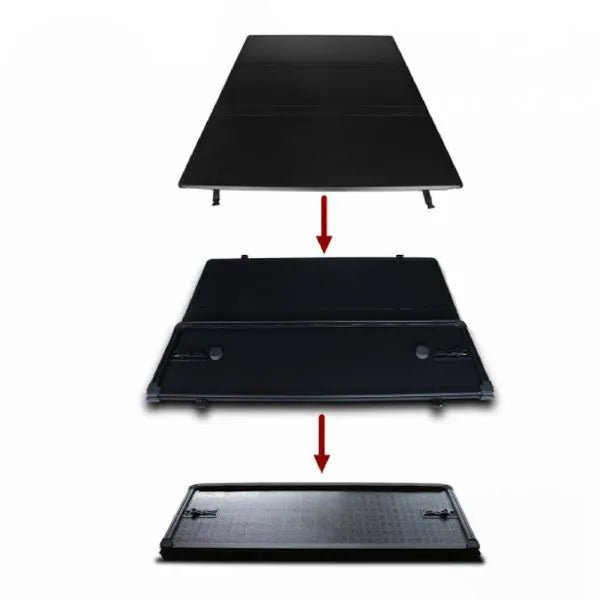 BLK HARD TONNEAU COVER