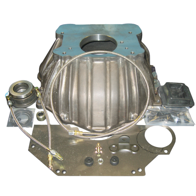 ~(22 lbs. 20X20X8)~ GM BELLHOUSING WITH HYDRAULIC