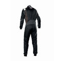 OMP FIRST EVO OVERALL my2025 FIA 8856-2018/SFI NAVY BLUE / CYAN SZ 42
