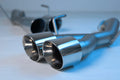cp-e Austenite Exhaust / Subaru WRX 15- Axle Back Off Road Black Tips