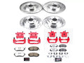 Power Stop 02-03 Subaru Impreza Front & Rear Z26 Street Warrior Brake Kit w/Calipers