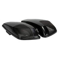 Kicker Bag Lids Vivid Black pair 2014-up Harley Davidson no speakers