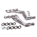 1996-2004 MUSTANG 4.6L-2V GT BULLIT 1-5 8 LONG TUBE HEADERS MANUAL TRANS ONLY (POLISHED SILVER CERAMIC)