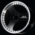 Advan ONI2 Progressive 20x8.5 / +33 Offset / 5x114.3 / 73mm Bore / Machining and Racing Gloss Black