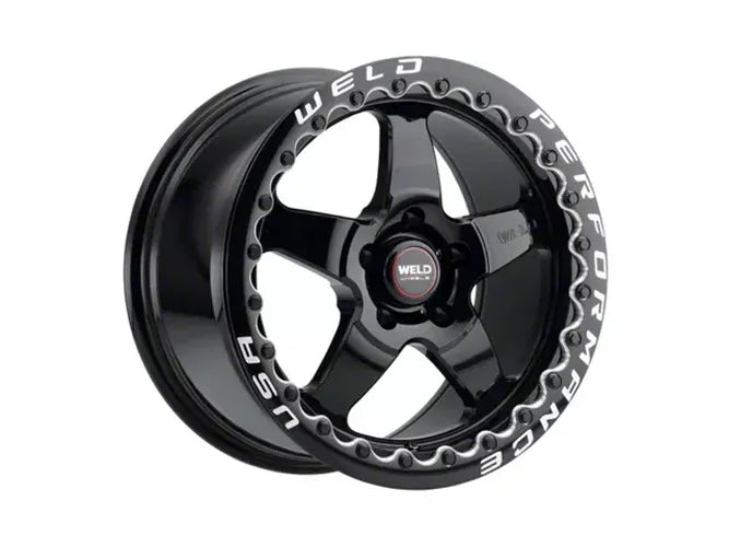 Weld S905 17x10 Ventura Beadlock 5x114.3 ET49 BS7.42 Gloss Black 78,1