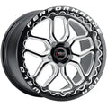 Weld S907 17X10 Laguna Beadlock 5X127 ET38 BS7.00 Gloss Black MIL Dia 71.5