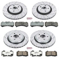 Power Stop 18-19 Dodge Durango Front & Rear Z26 Street Warrior Brake Kit