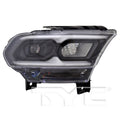 TYC auto part installed view