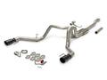 21C F150 2.7/3.5/5.0L FLOWFX CATBACK EXHAUST DUAL/REAR 4.5IN TIP 3IN TUBING 409SS