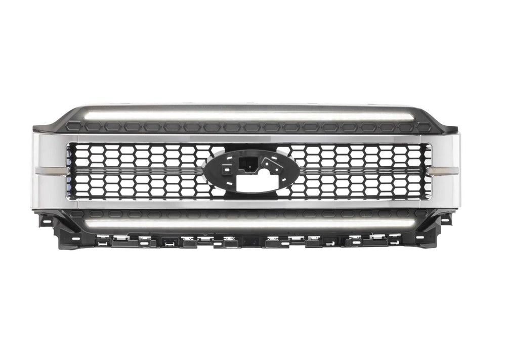 21C F150 XBG LED GRILLE (UNFINISHED / WHITE DRL)