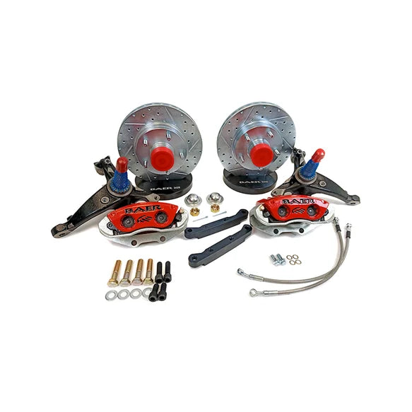 11" CLASSIC SERIES BRAKE KIT FRT RED