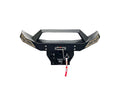 POLARIS RANGER 1000 FRONT WINCH BUMPER NO LIGHT KIT BLACK WITH JEWEL GRAY ACCENT