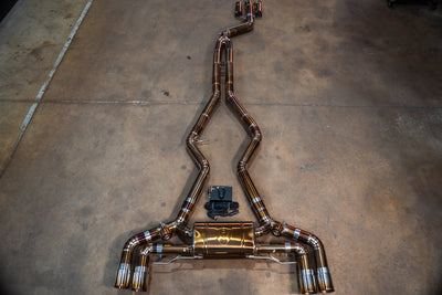 Valvetronic Designs titanium cat-back exhaust