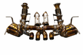 Chevy C8 Z06, 6.2L , Catback, Grade 5 Titanium, Titanium 4" Tips