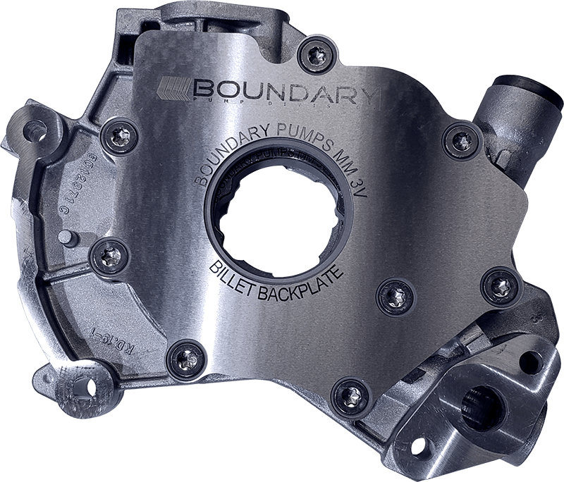 Pump Assembly Ford Mod Motor V8  ALL TYPES 1999-2015 High Flow Billet Gear and Steel Backplate