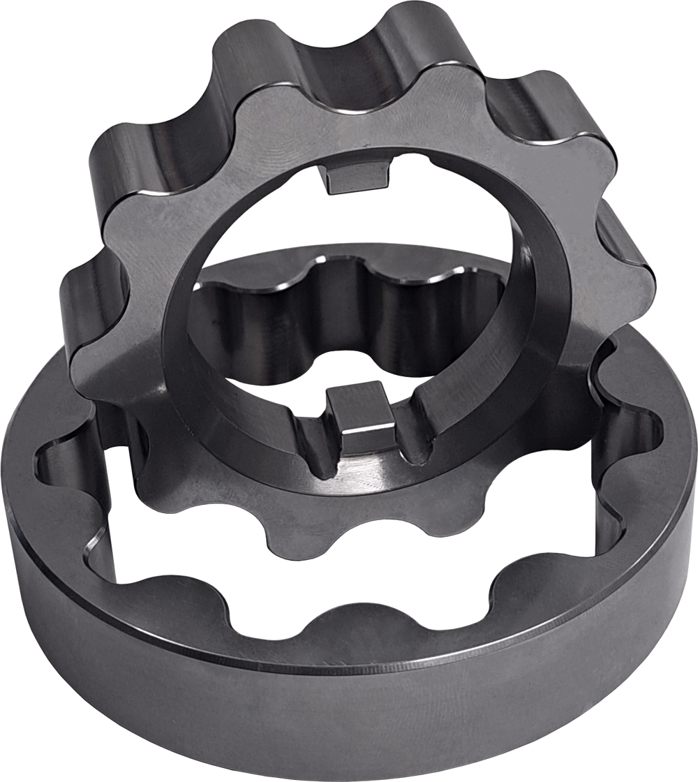 Boundary polished auto part