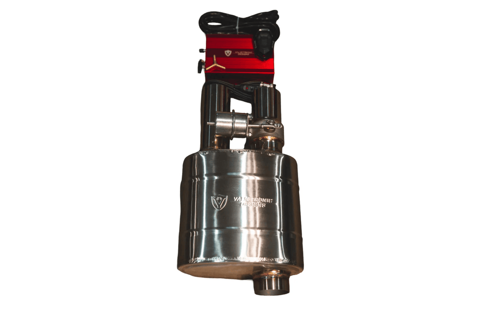 Off Road Universal Muffler Kit, Single Inlet Dual Outlet, 76MM 3.0" 1 Muffler