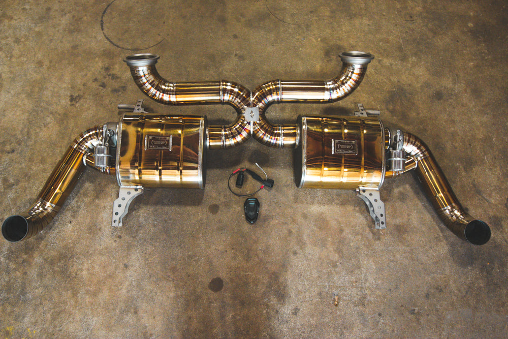 Audi R8 V10 Gen 2 Titanium Exhaust