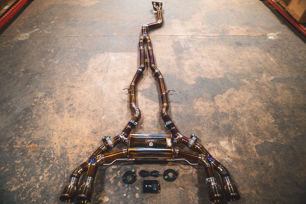 Valvetronic Designs titanium cat-back exhaust