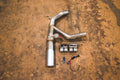BMW E9X 335 BRUSHED AXLE BACK ALUM
