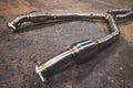 BMW E9X M3 200cc Dual Res Pipes