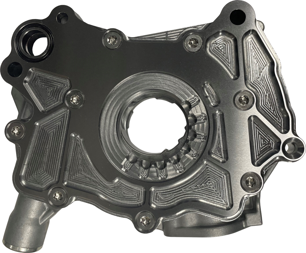 Billet Back Plate Ford Coyote GT500 V8 5.2L 2020-UP 2025 Mustang GTD 2023 Ford Raptor R Steel High Flow Anti-Cavitation